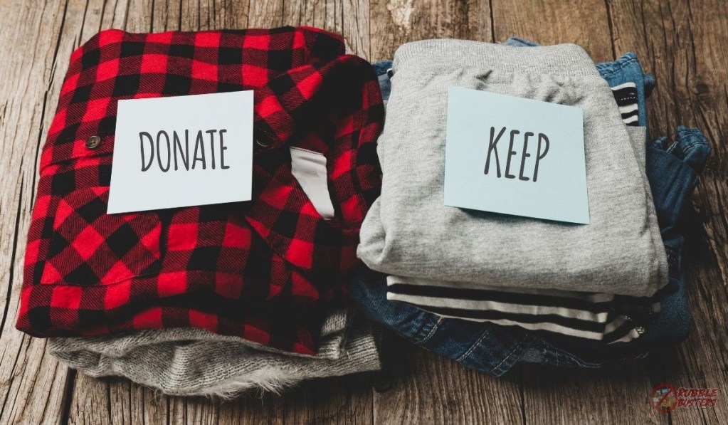 10. Clear Out Old Clothes and Textile Materials Legally